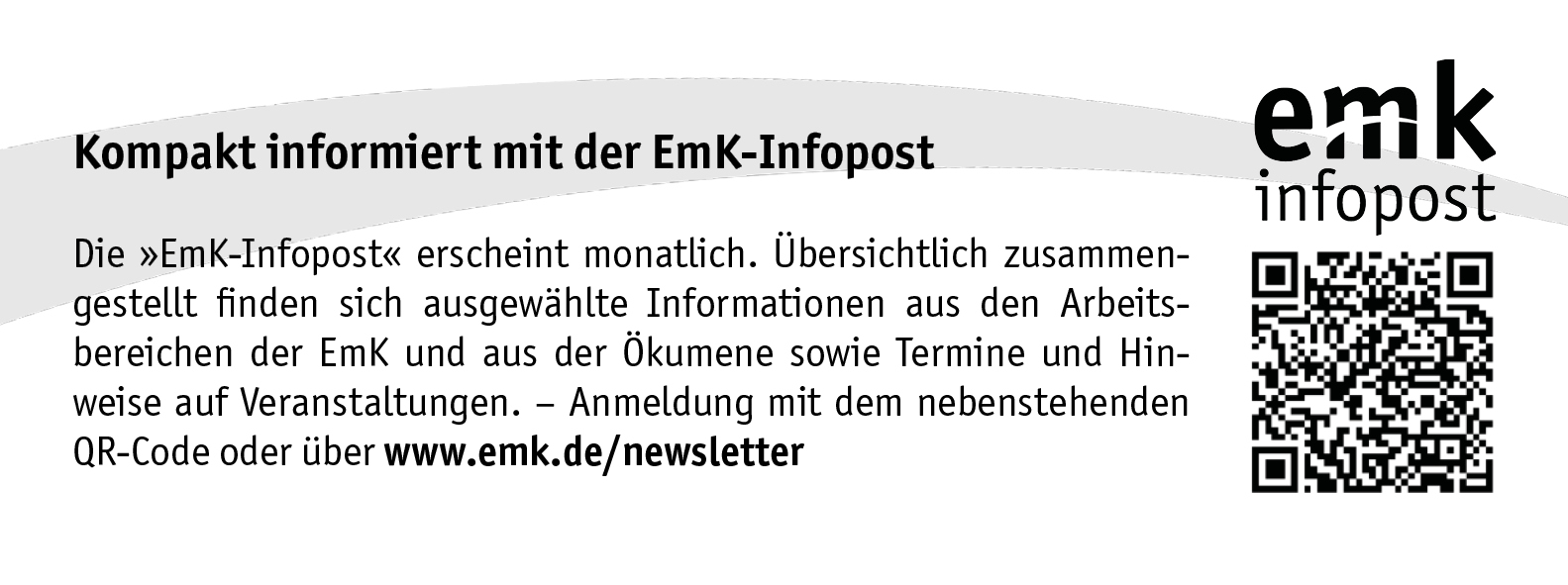 Anmeldung zur EmK-Infopost unter https://www.emk.de/newsletter